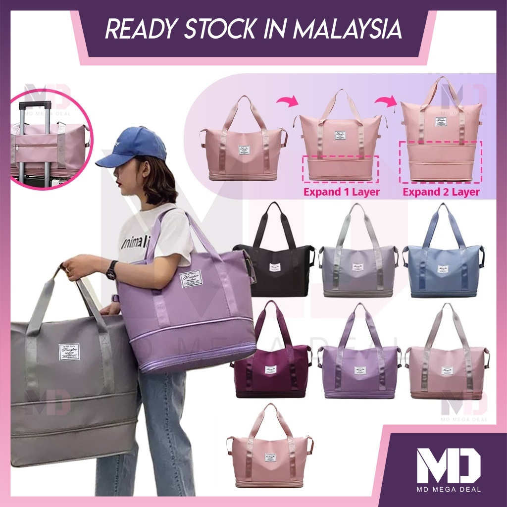《Mega Deal》Beg Travel Bag Waterproof Beg Baju Travel Murah Beg Balik ...