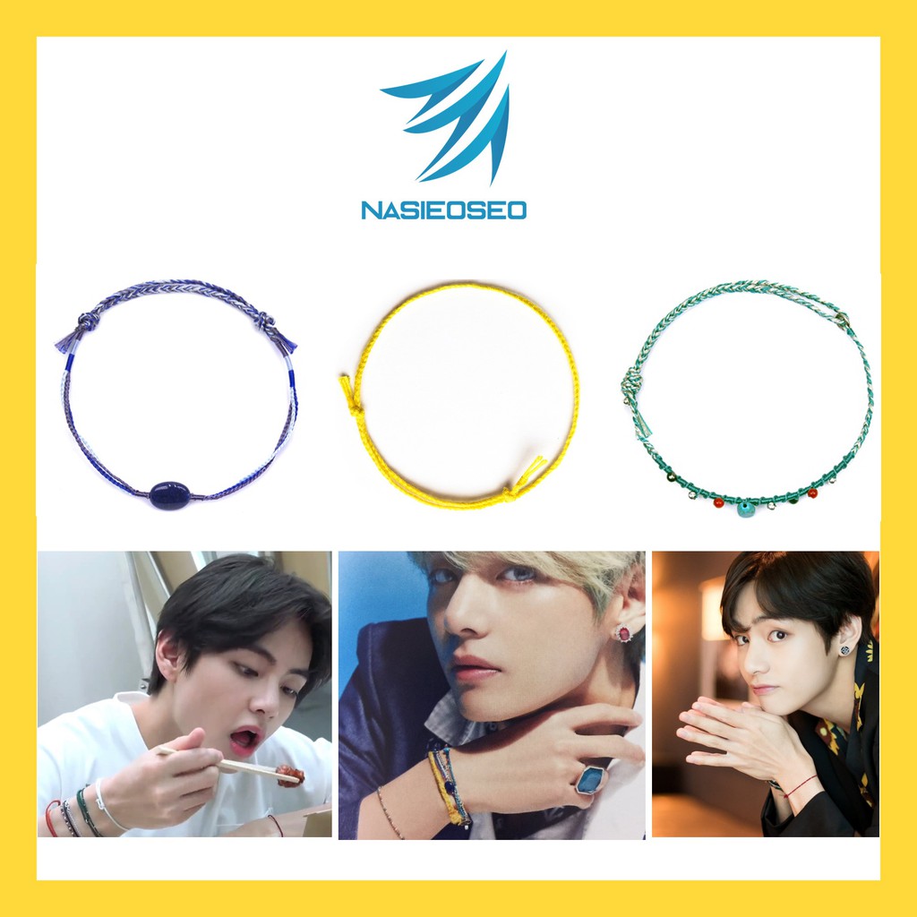 BTS Bracelet of Singer V Favorite Brand. Shopee Malaysia