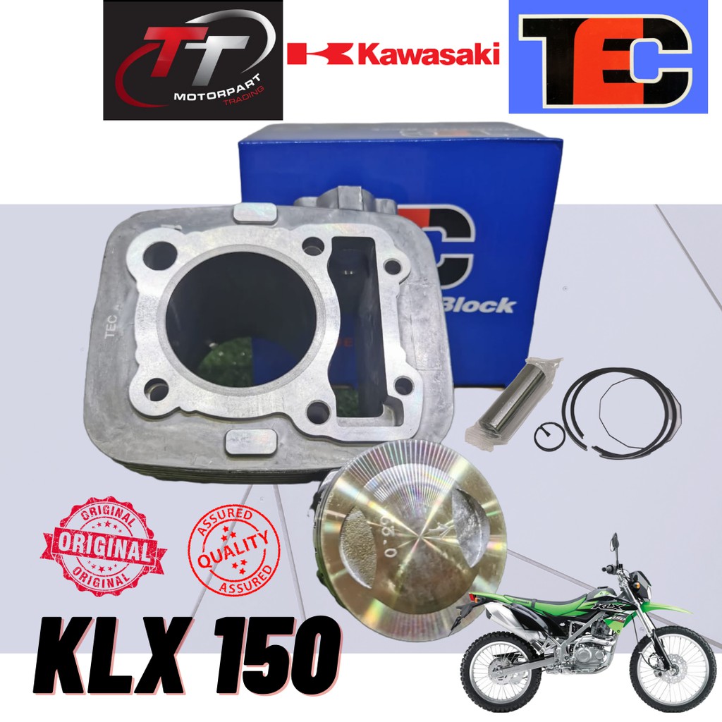 Kawasaki Klx Klx Block Assy Cylinder Blok Complete Piston Ring Tec Racing Mm Shopee