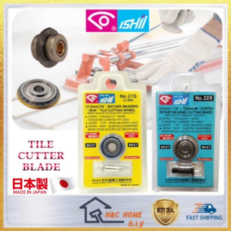 ISHII TILE CUTTER BLADE/ ROTARY BEARING 100 Original (MADE IN JAPAN