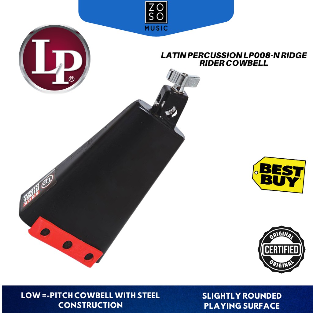 Latin Percussion LP008-N LP Ridge Rider Cowbell/cowbell/Zoso music ...