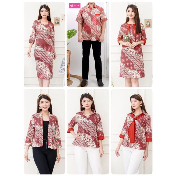 Merdeka Couple Batik Uniform Collection | Shopee Malaysia