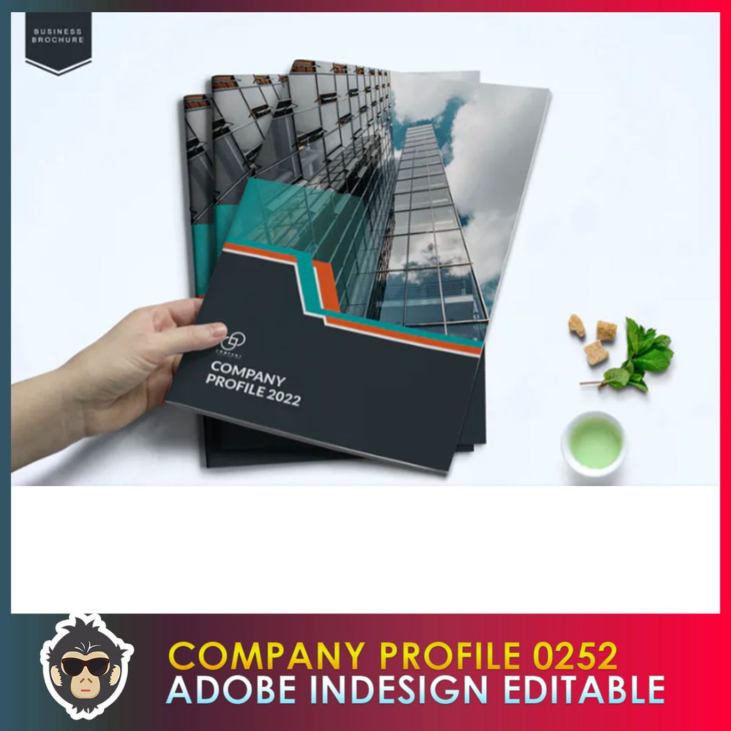 Company Profile 0252 Adobe Indesign Editable | Shopee Malaysia