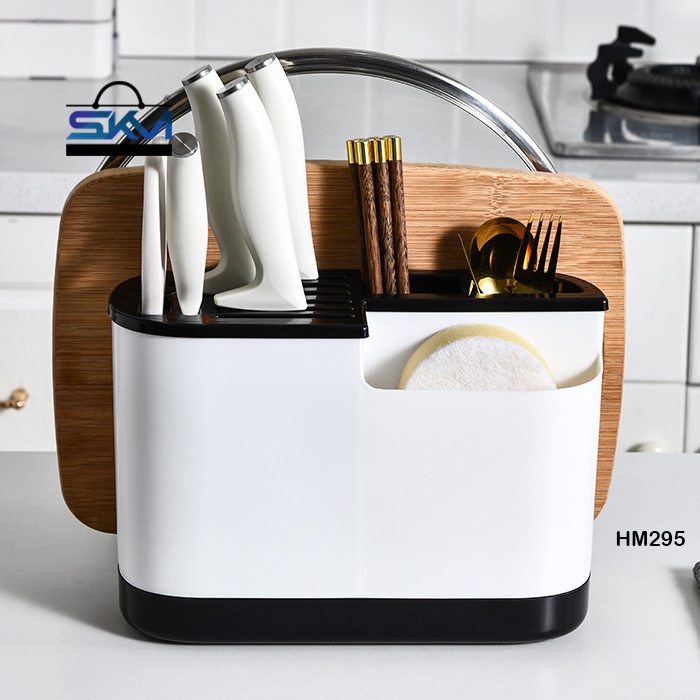 SKM Multifunctional knife holder cutting board Integrated kitchen ...