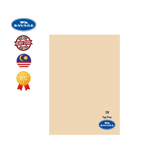 Savage Seamless Background Paper 2.72M x 11M (9ft x 36ft) Egg Nog