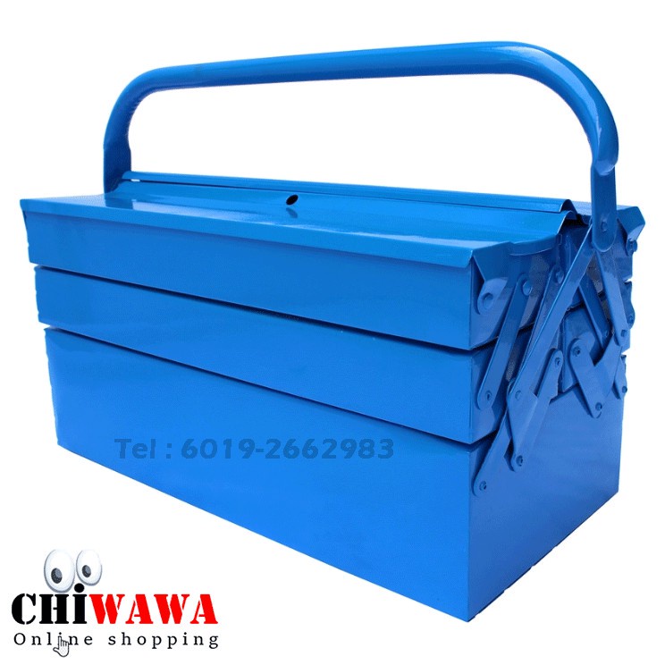 Metal Cantilever Tool Box, 3 Tray/5 Tray