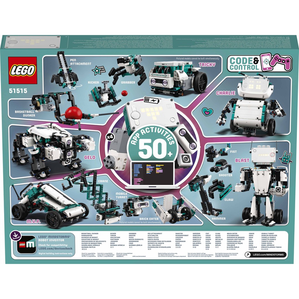 LEGO Original Mindstorms 51515 : Robot Inventor | Shopee Malaysia