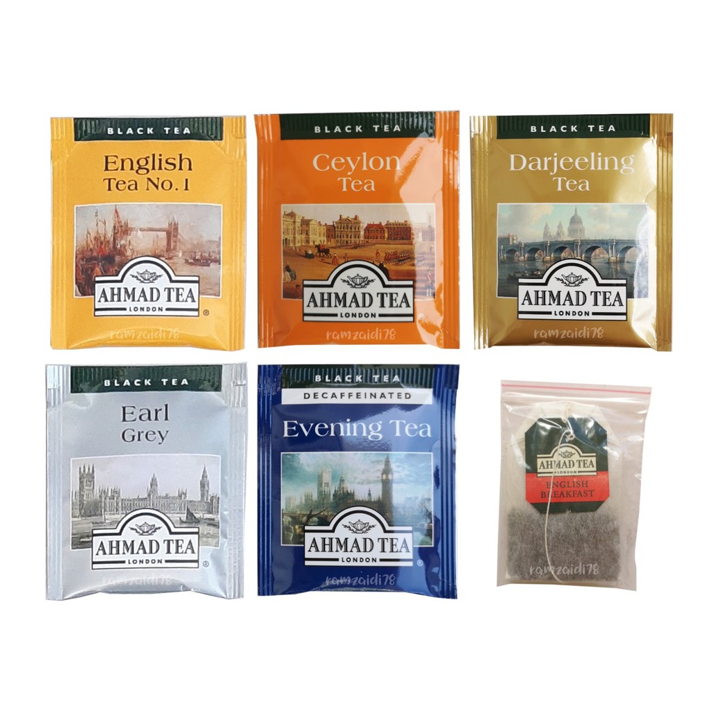 Ahmad Tea - Set Black Tea Test Pack (English Tea, Earl Grey, Ceylon ...