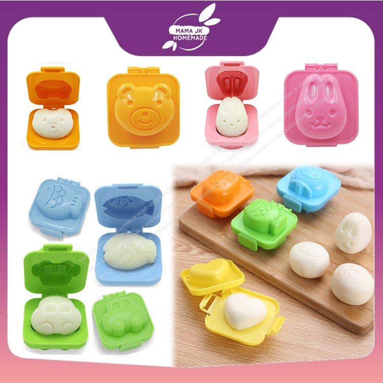 6Pcs Boiled Egg Sushi Rice Mold Bento Maker | Shopee Malaysia
