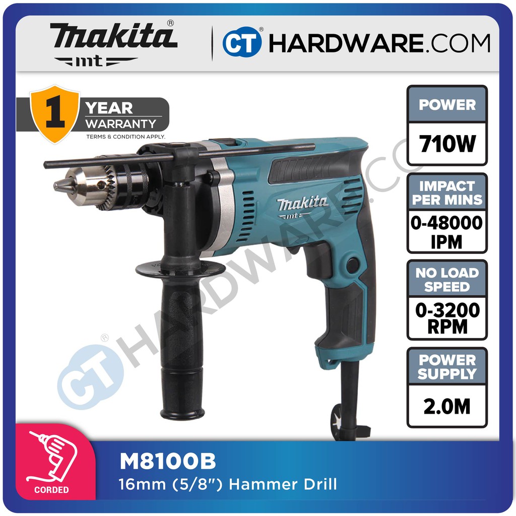 Makita mt store hammer drill