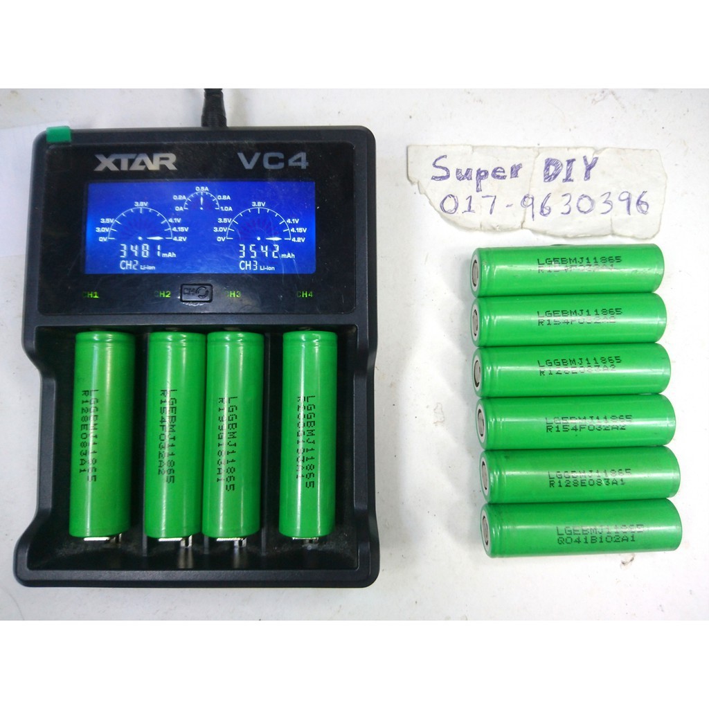 Original LG-INR18650 MJ1 18650 Rechargeable lithium ion li-ion 3500mAh ...