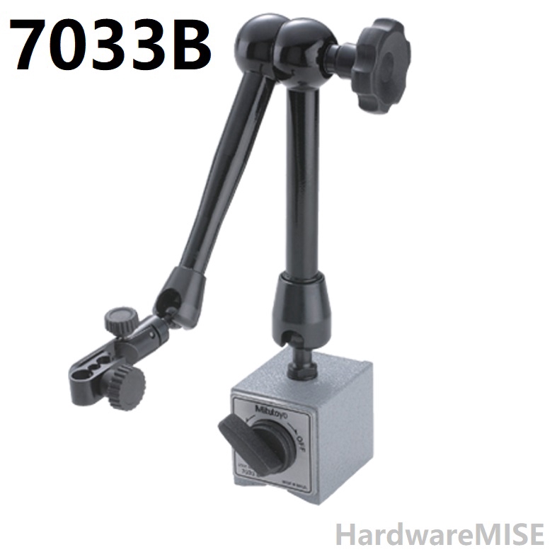 MITUTOYO 7033B UNIVERSAL STAND FOR DIAL INDICATOR (HOLDING STEMP 6, 8MM & 3/8