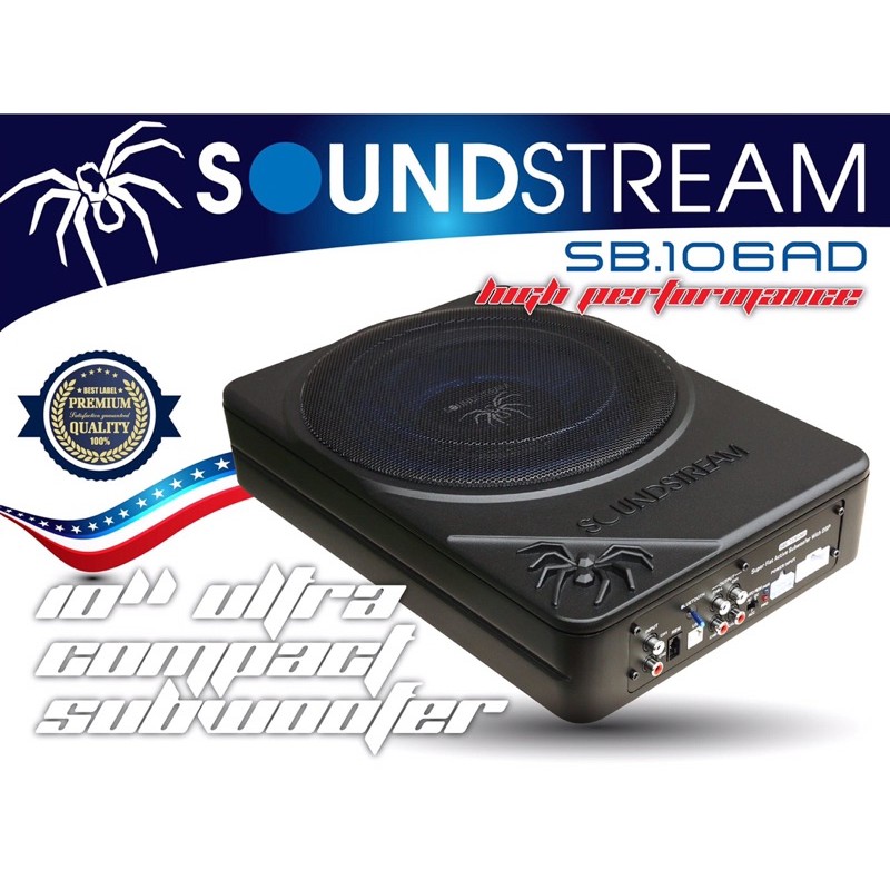 Soundstream active hot sale subwoofer