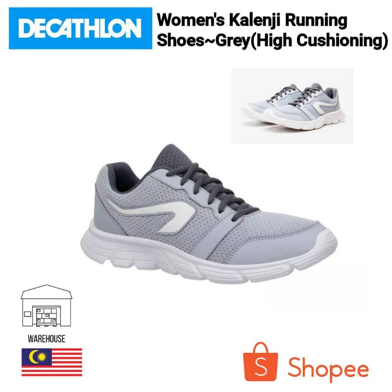 Women's Running Shoes – Run Active Grey - Light grey - Kalenji - Decathlon