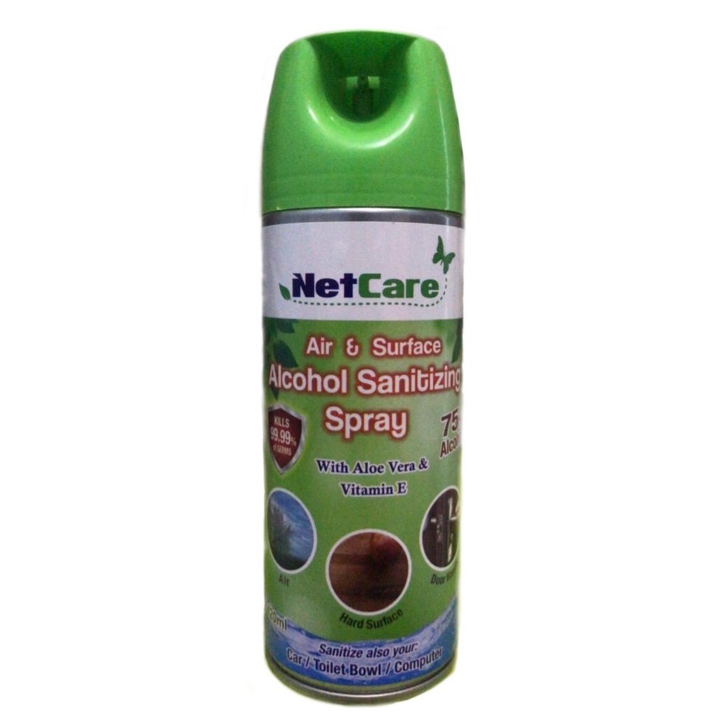 NetCare Sanitizer Spray Kills 99.9% Of Germs 420ml | Shopee Malaysia
