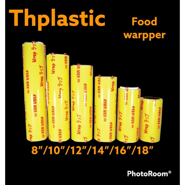 20/25/30/35/30/35/40CMx300m KBM PVC CLING FILM / TRANSPARENT FOOD ...