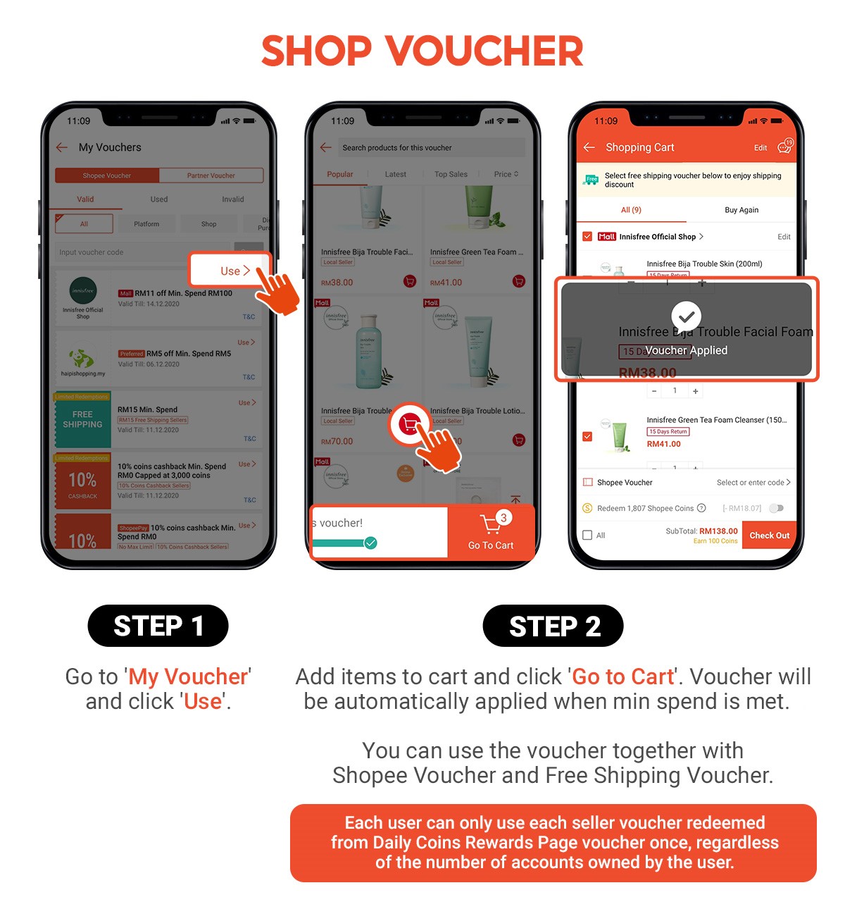 Shopee Daily Coins Rewards