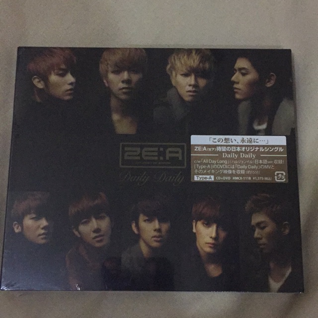 ゼア ZE:A Daily Daily(Type-A) CD DVD - K-POP