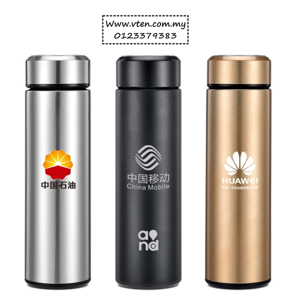 customized logo thermos vacuum flask custom
