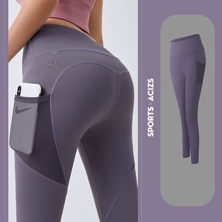 Yoga Pants Lady Fitness Pants Legging Running Sports Gym Stretch Seamless  Sport Pant Seluar