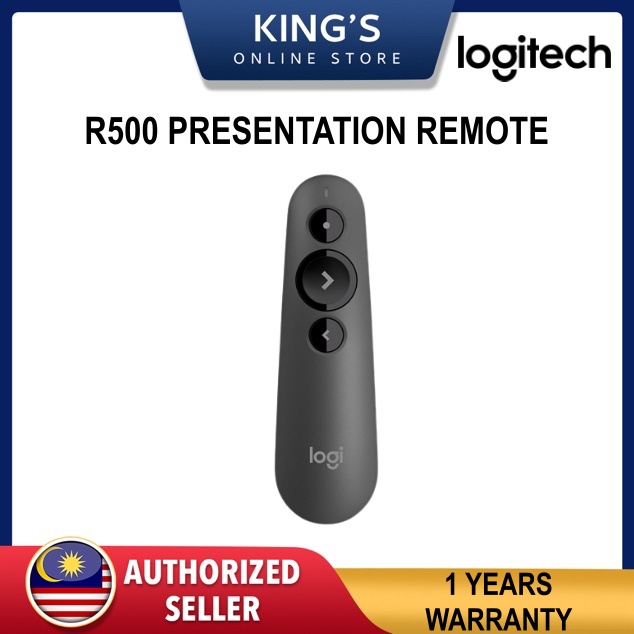 Logitech R500 Laser Presentation Remote | Shopee Malaysia