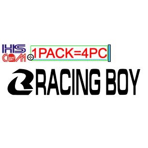 20230822-333 [1PACK=4PCS] A0224 RACING BOY Body Sticker / Stripe ...