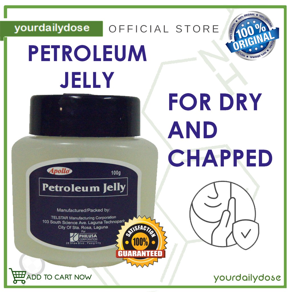 On hand Apollo Petroleum Jelly 50g 25g Shopee Malaysia