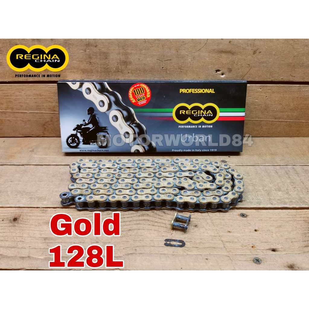 REGINA CHAIN RANTAI 428 URBAN 100% ORIGINAL RANTAI GOLD EMAS NON-RING ...