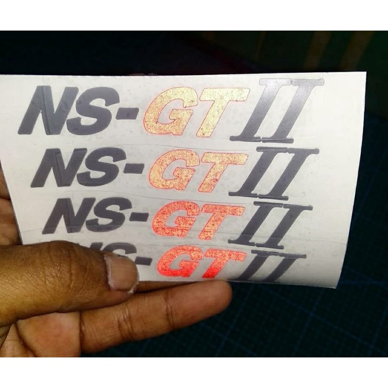 STICKER RIM NS-GT II | Shopee Malaysia