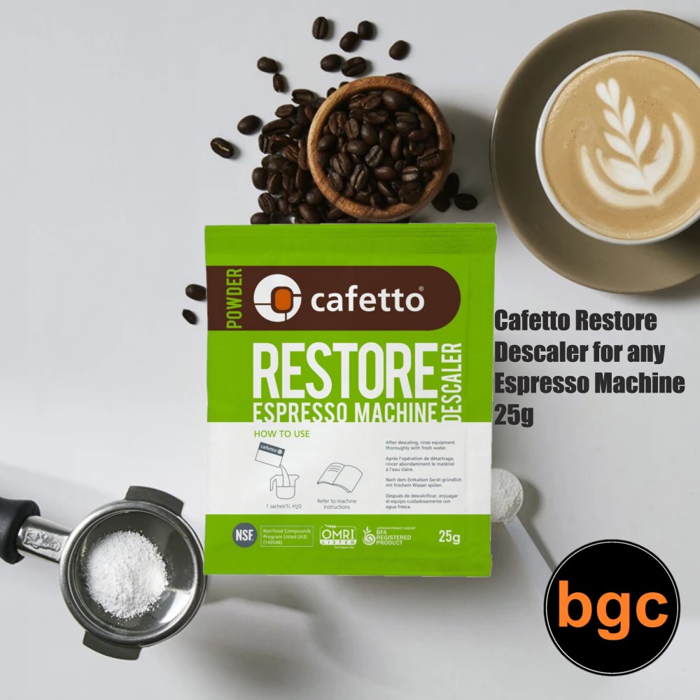 Breville DeLonghi Nespresso Cafetto Powder Restore Descaler for any Expresso Machine Made in Australia Shopee Malaysia