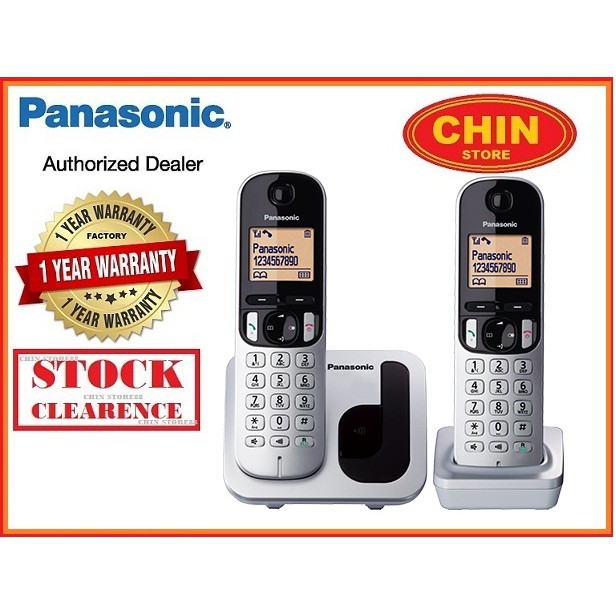 PANASONIC Digital Cordless Phone KXTGC212 Shopee Malaysia