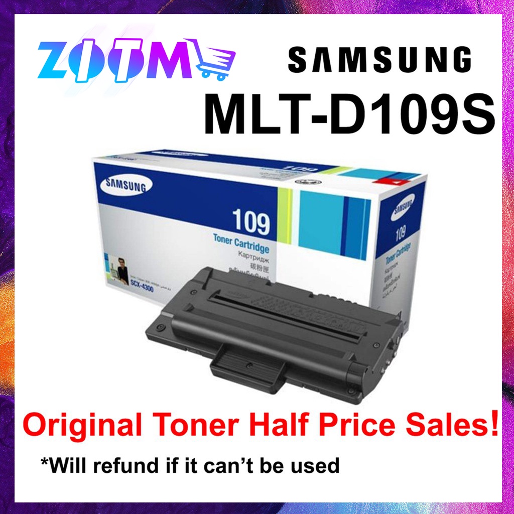 ORIGINAL SAMSUNG MLT-D109S LASER TONER CARTRIDGE | Shopee Malaysia
