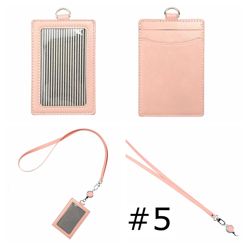 Creative ID Card Work PU Card Holder Lanyard Sling Job | Shopee Malaysia