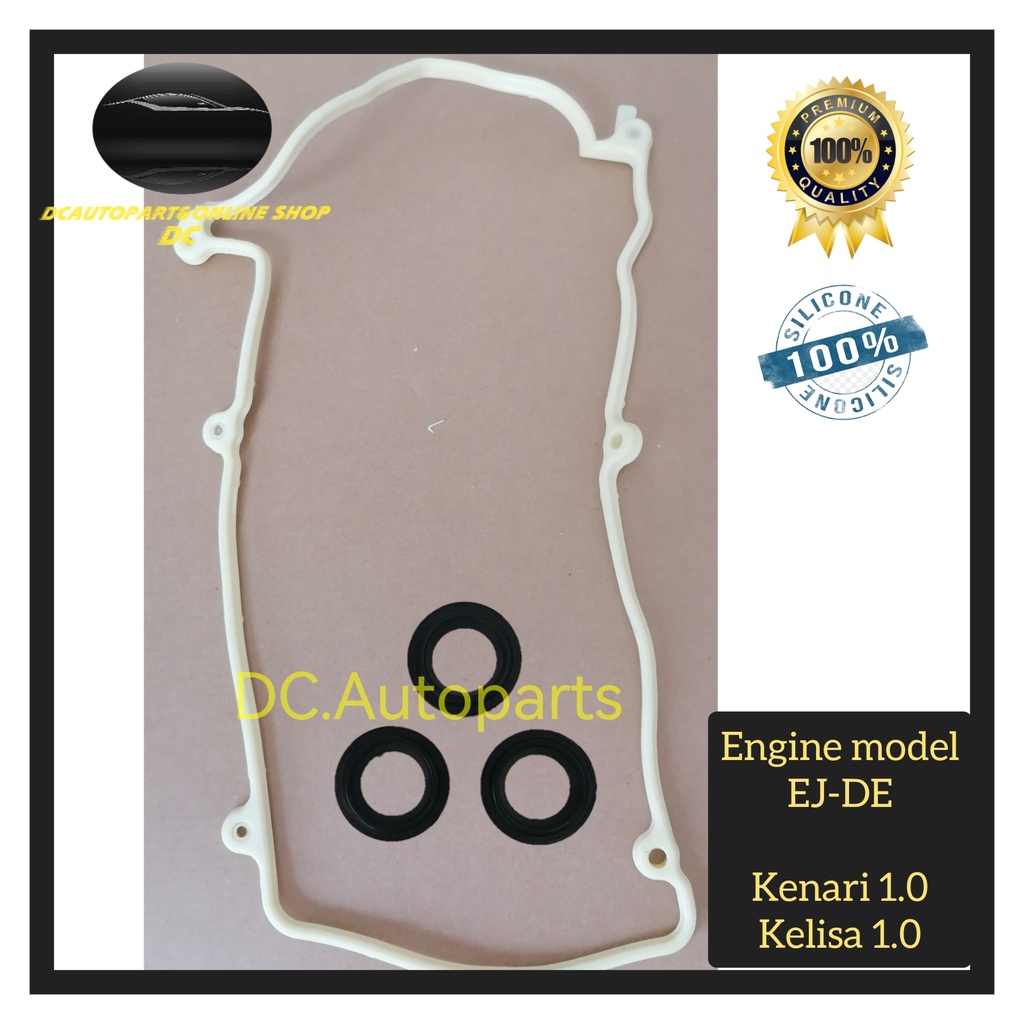 100 SILICONE VALVE COVER GASKET PERODUA KELISA KENARI 1.0 EJDE KANCIL