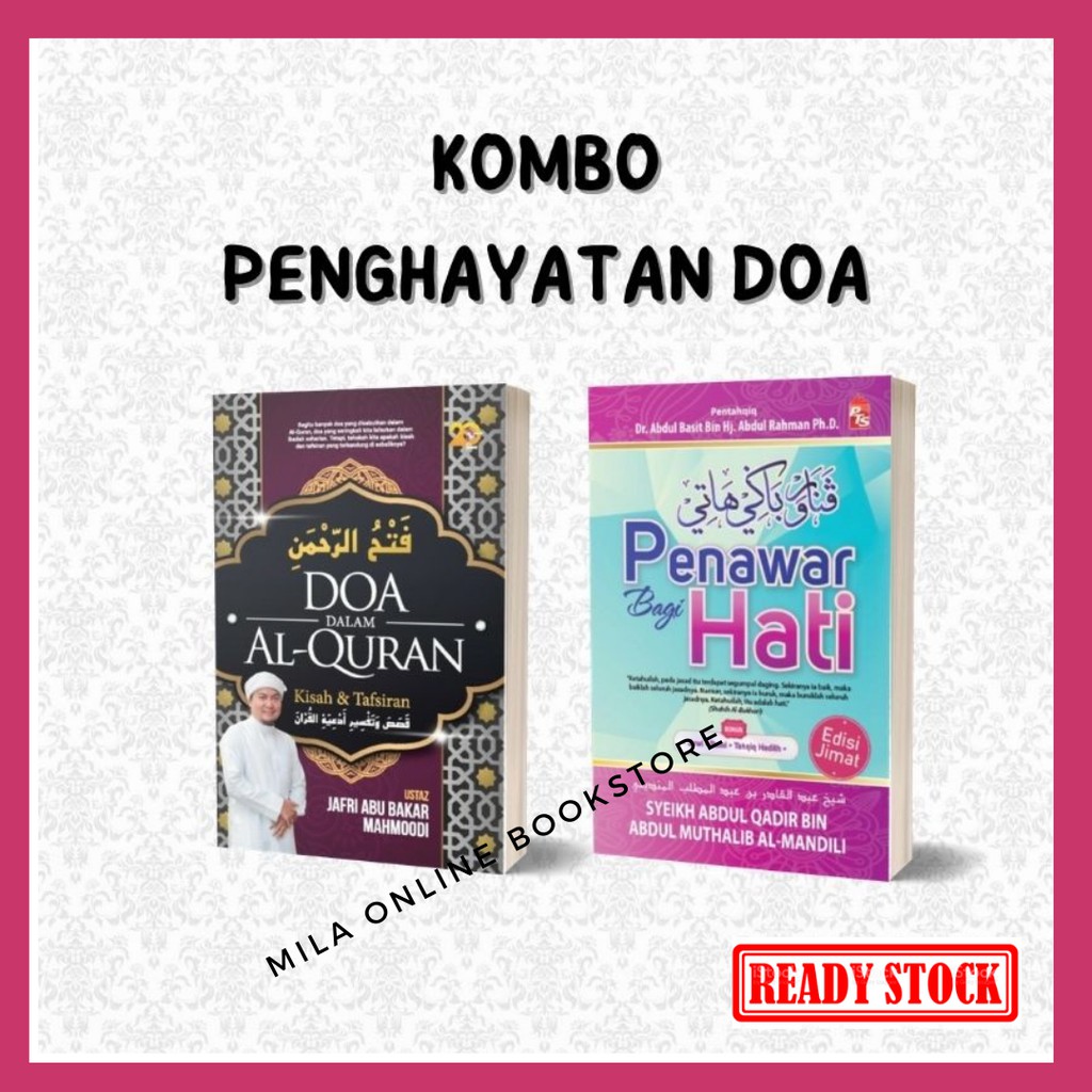 Kombo Penghayatan Doa Doa Dalam Al Quran Kisah Dan Tafsirannya