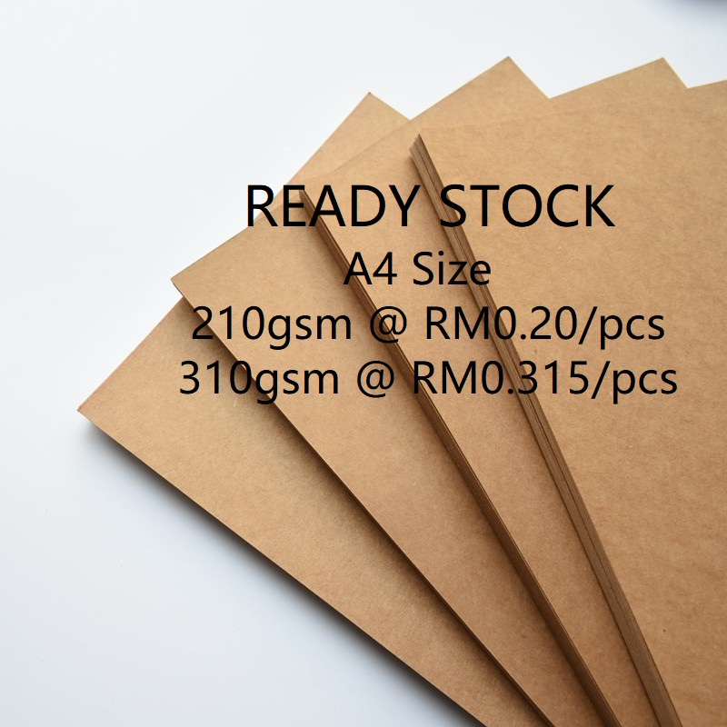 Brown kraft deals paper a4