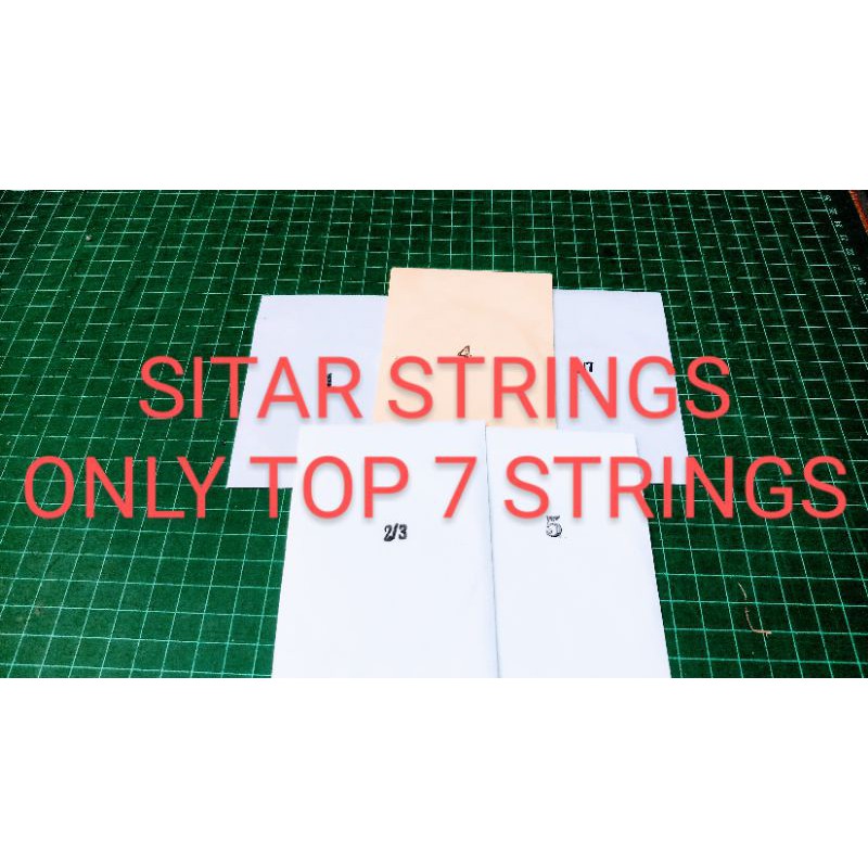 SITAR STRINGS SET MADE IN INDIA | Shopee Malaysia