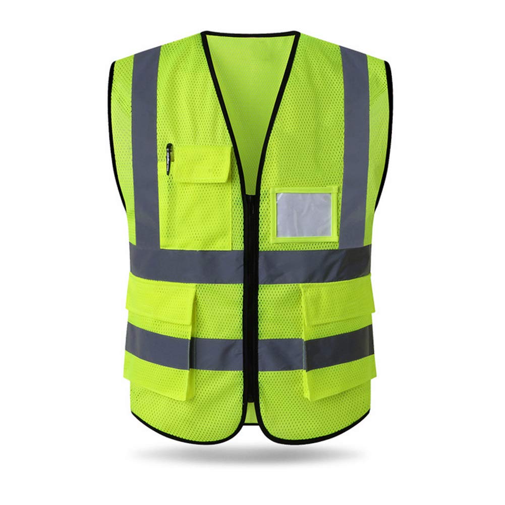 HYCOPROT Safety Vest High Visibility Reflective Vest Mesh Safety