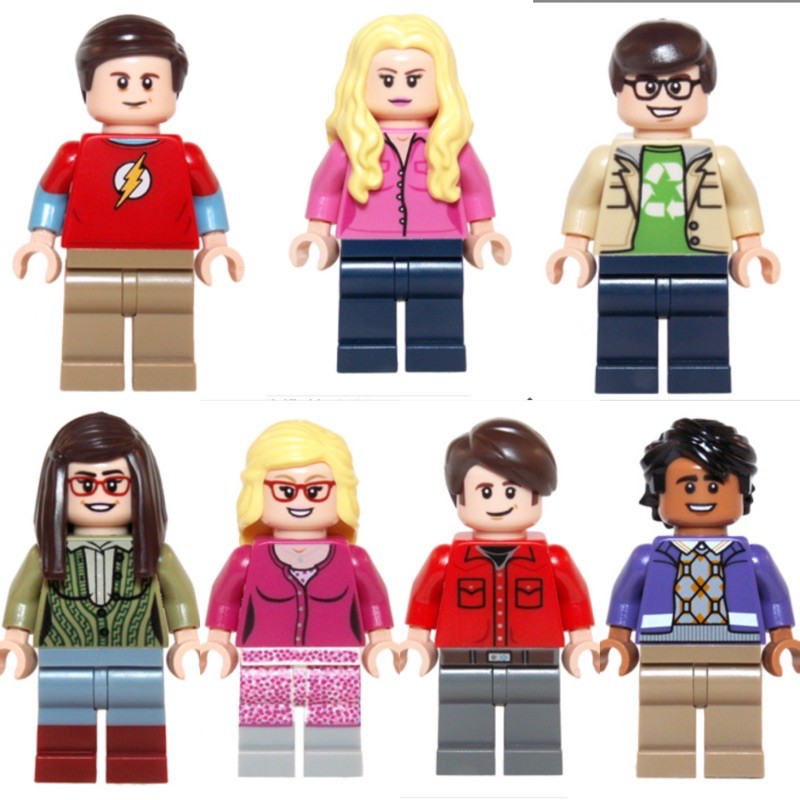 Big bang theory lego 2024 minifigures