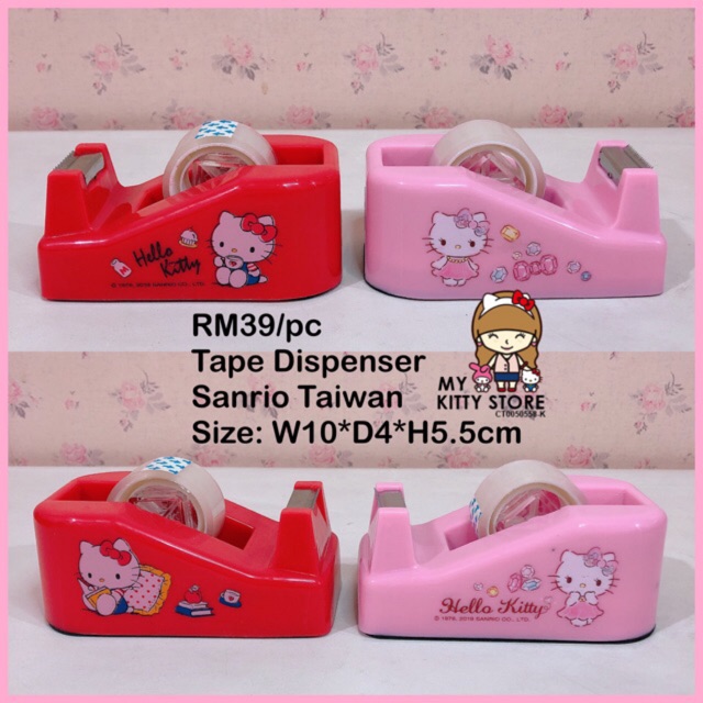 Sanrio Taiwan Hello Kitty Tape Dispenser Shopee Malaysia