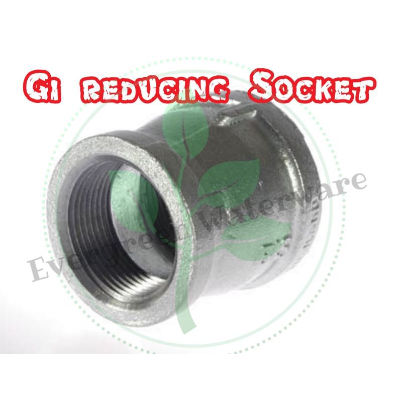 GI REDUCING SOCKET / GI GALVANIZED IRON REDUCING SOCKET / GI PIPE ...