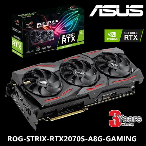 Asus ROG Strix GeForce RTX 2070 SUPER ( ROG-STRIX-RTX2070S-A8G