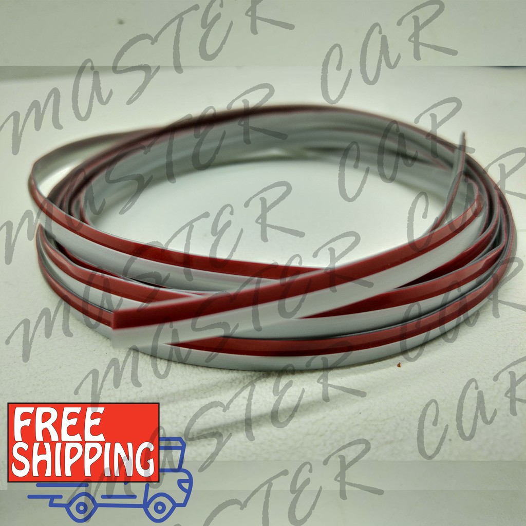AUTOMOTIVE CAR BODYKIT RUBBER LINING SEAL&GENERAL USE SEALANT SILVER