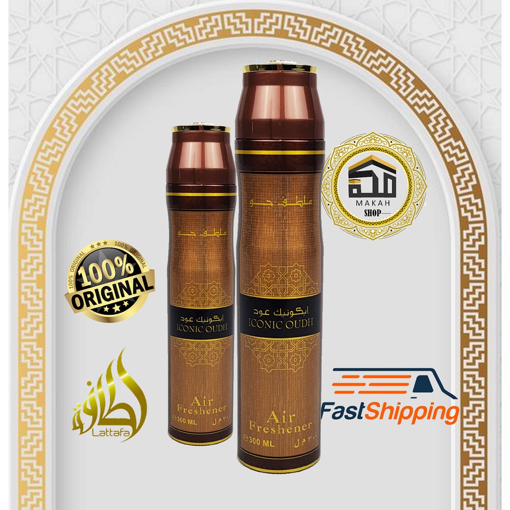 Iconic Oudh Air Freshener 300ml 100 ORIGINAL Shopee Malaysia