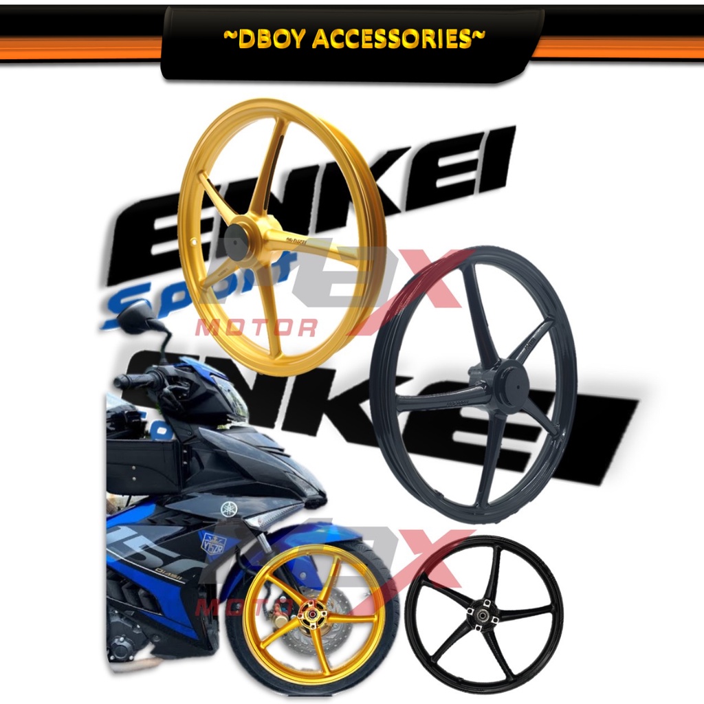Enkei SP522 Sport Rims PNP Y15ZR Y16ZR Y125Z LC135 WAVE100 WAVE110