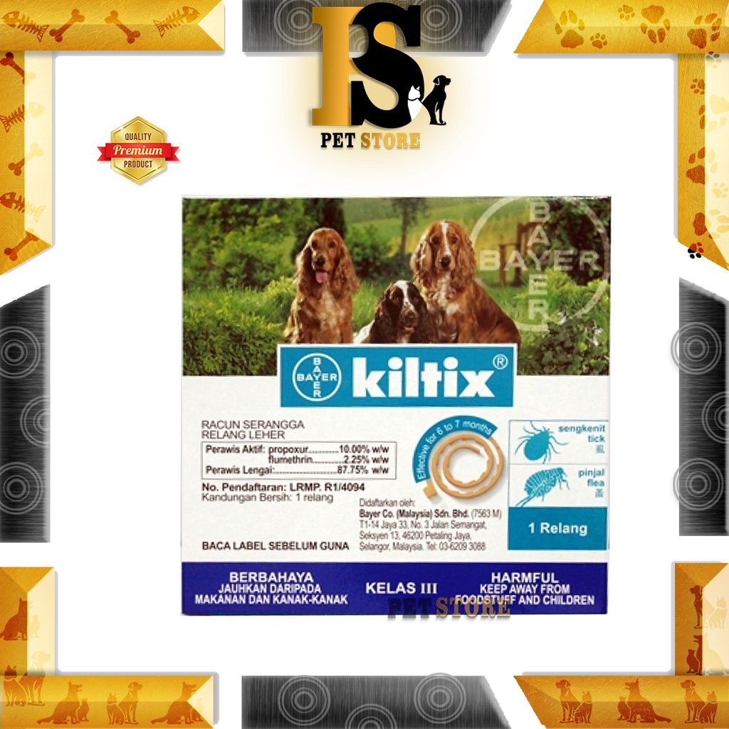 Kiltix flea outlet collar