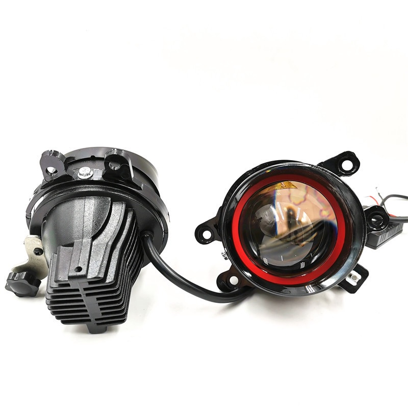 thumbnail image 2 of Clear Fog Light Lamps With Chrome Housing – For Lexus, Scion, Toyota Corolla & Yaris 2 of 5