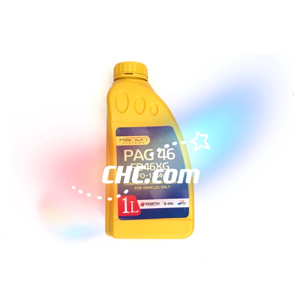 [HANON] Air Conditioner Compressor Oil PAG46 FD46XG R134a 1000ml
