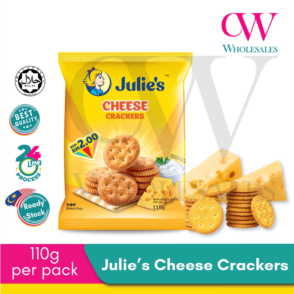 Julies Cheese Crackers Julies Milk Flavoured Crackers Julie Milk Flavoured Sticks Julies 3127