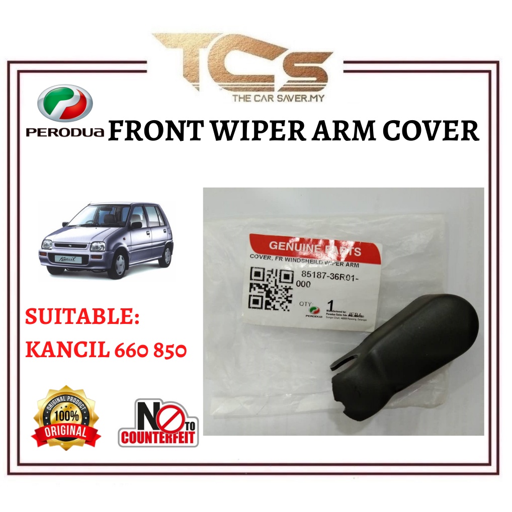 ORIGINAL PERODUA KANCIL 660/850 FRONT WIPER ARM CAP8518736R01000